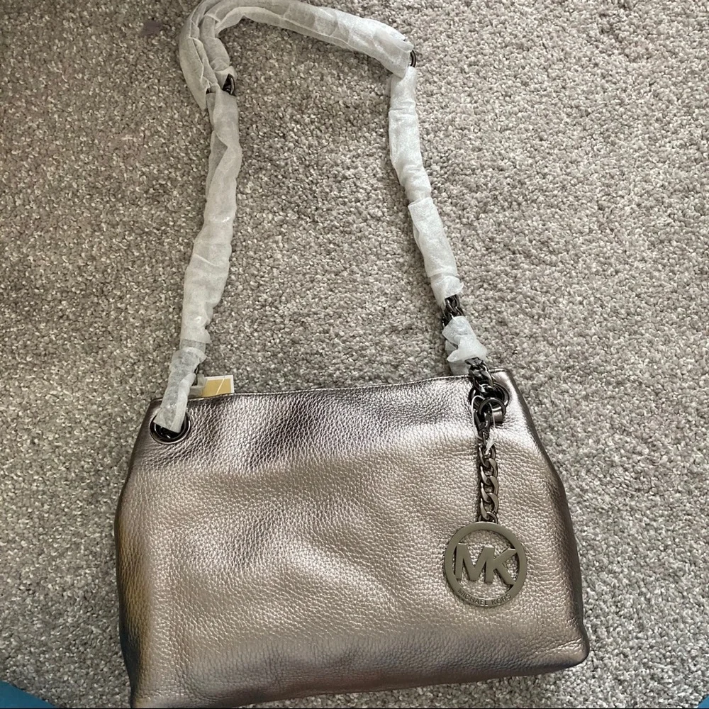 Michael Kors MK chain shoulder bag crossbody NWT